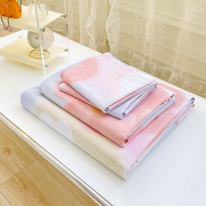 91家纺网 家纺一手货源 找家纺 绵庭 2022年秋冬12868全棉四件套 风熏花暖