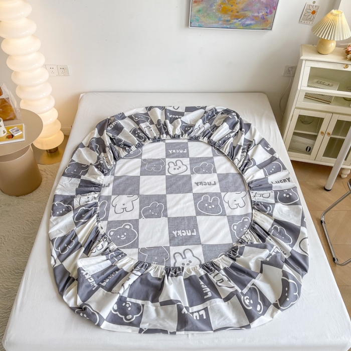 91家纺网 家纺一手货源 找家纺 绵庭 2022年秋冬12868全棉四件套 班尼小熊