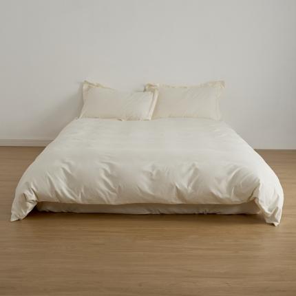 91家纺网 家纺一手货源 找家纺 8小时 新款全棉磨毛四件套单品系列-四件套高贵白