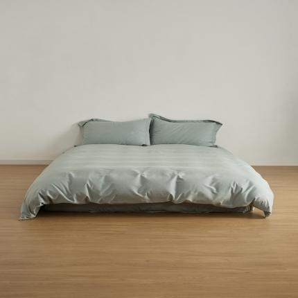 8小时 新款全棉磨毛四件套单品系列-四件套蛋青