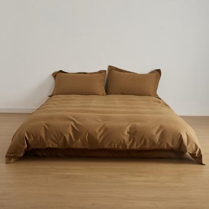 8小时 新款全棉磨毛四件套单品系列-四件套金属咖