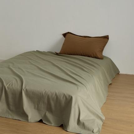 91家纺网 家纺一手货源 找家纺 8小时 新款全棉磨毛四件套单品系列-单品床单竹青