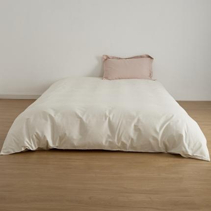 91家纺网 家纺一手货源 找家纺 8小时 2022新款全棉磨毛四件套单品系列-单品被套 高贵白