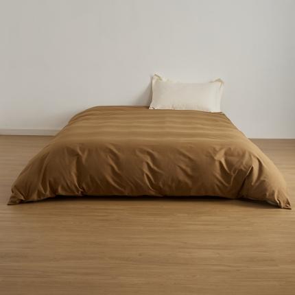 8小时 2022新款全棉磨毛四件套单品系列-单品被套 金属咖