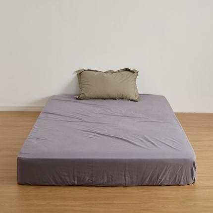 8小时 2022新款全棉磨毛四件套单品系列-单品床笠 紫罗兰