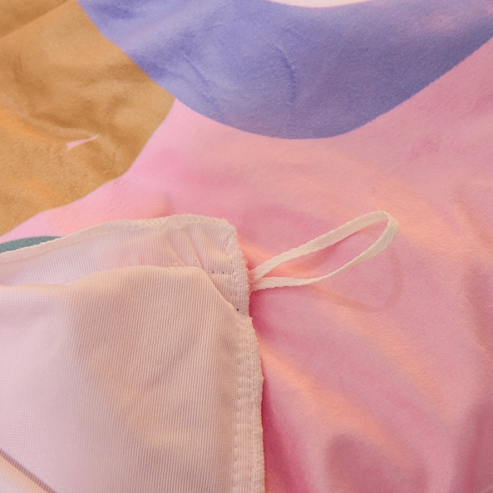 91家纺网 家纺一手货源 找家纺 ds生活馆2025新款大版卡通水晶牛奶珊瑚绒单被套三四件套 伙伴星黛露