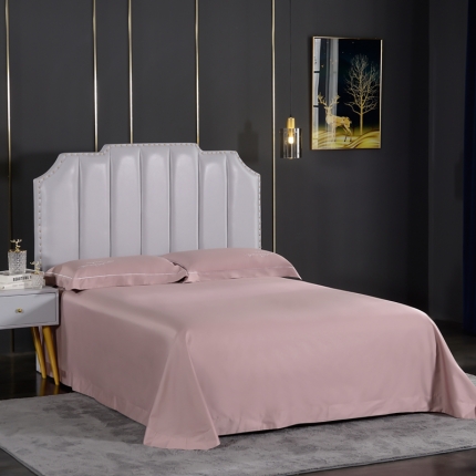 91家纺网 家纺一手货源 找家纺 80支长绒棉时尚绣床单四件套全棉单件床单