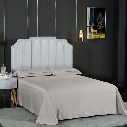 91家纺网 家纺一手货源 找家纺 80支长绒棉时尚绣床单四件套全棉单件床单