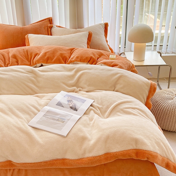 91家纺网 家纺一手货源 找家纺 （总）吾秀 网红直播兔兔绒四件套 牛奶绒四件套法莱绒四件套