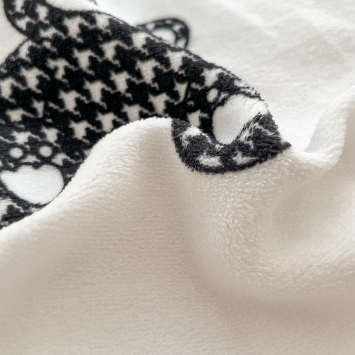 91家纺网 家纺一手货源 找家纺 2022慕尚高克重田园风牛奶绒系列单被套 潮熊