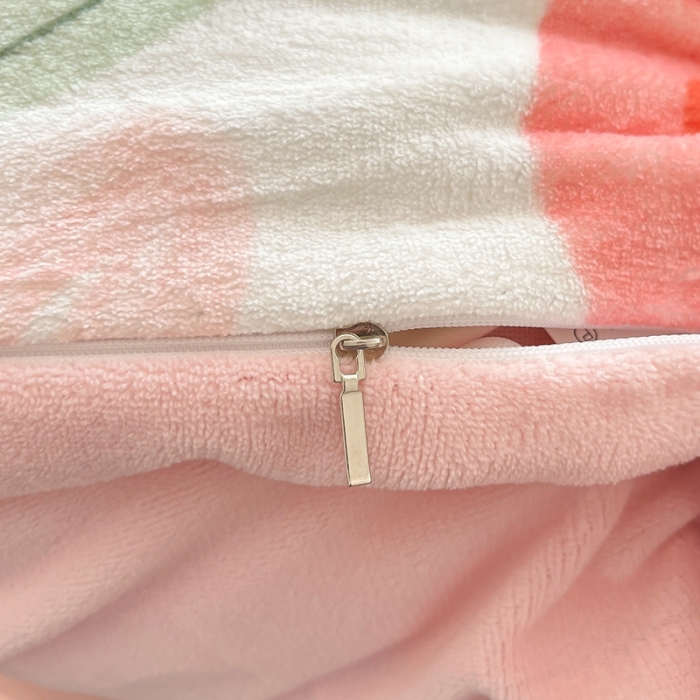 91家纺网 家纺一手货源 找家纺 2022慕尚高克重田园风牛奶绒系列单被套 大草莓