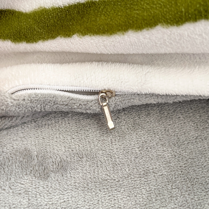 91家纺网 家纺一手货源 找家纺 2022慕尚高克重田园风牛奶绒系列单被套 老虎