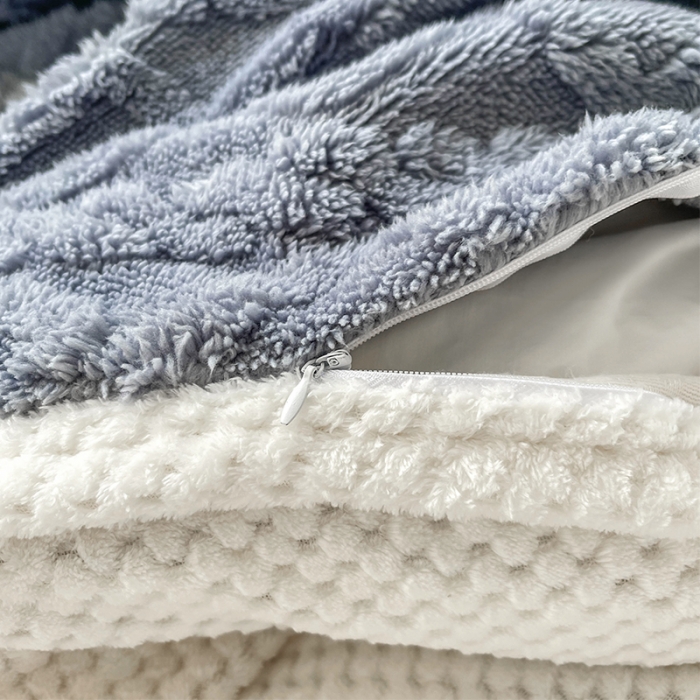 91家纺网 家纺一手货源 找家纺 新月家纺 2022新款塔芙绒多功能被套毯 雾兰