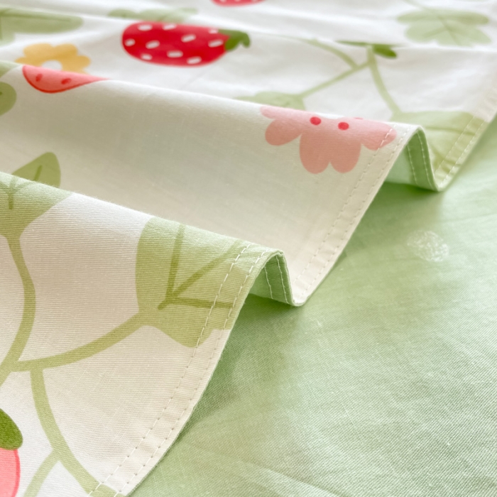 91家纺网 家纺一手货源 找家纺 绵庭 2022年秋冬全棉12868单品被套 红梅仙草