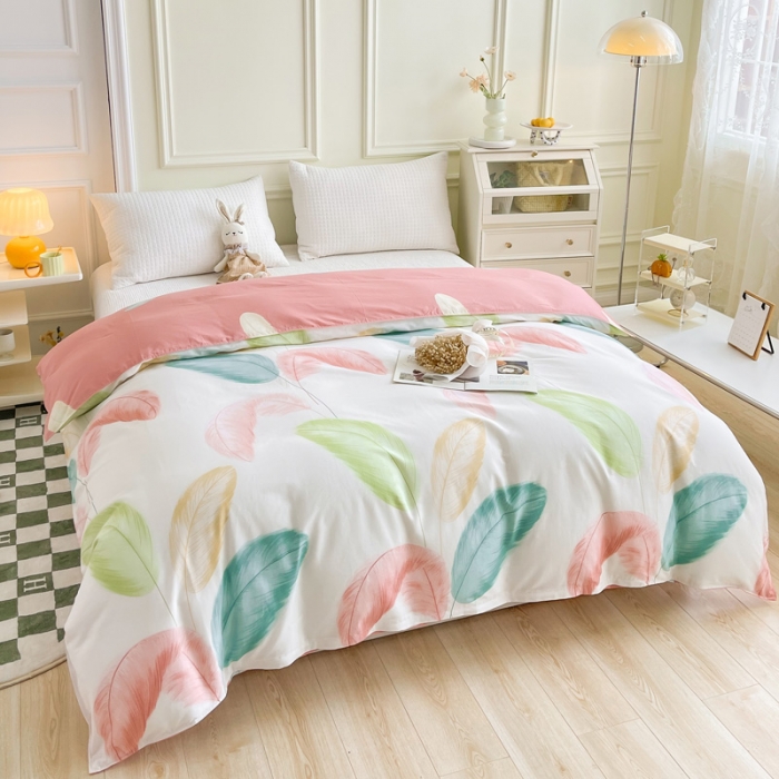 91家纺网 家纺一手货源 找家纺 绵庭 2022年秋冬全棉12868单品被套 卡西娅