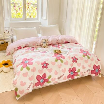 绵庭 2022年秋冬全棉12868单品被套 梦入花香