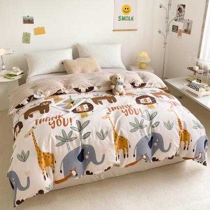 绵庭 2022年秋冬全棉12868单品被套 森林聚会