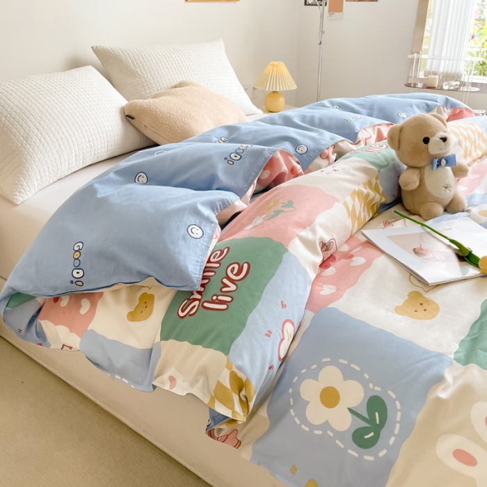 91家纺网 家纺一手货源 找家纺 绵庭 2022年秋冬全棉12868单品被套 甜品屋