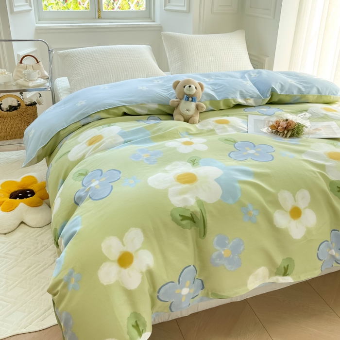 91家纺网 家纺一手货源 找家纺 绵庭 2022年秋冬全棉12868单品被套 雅秀