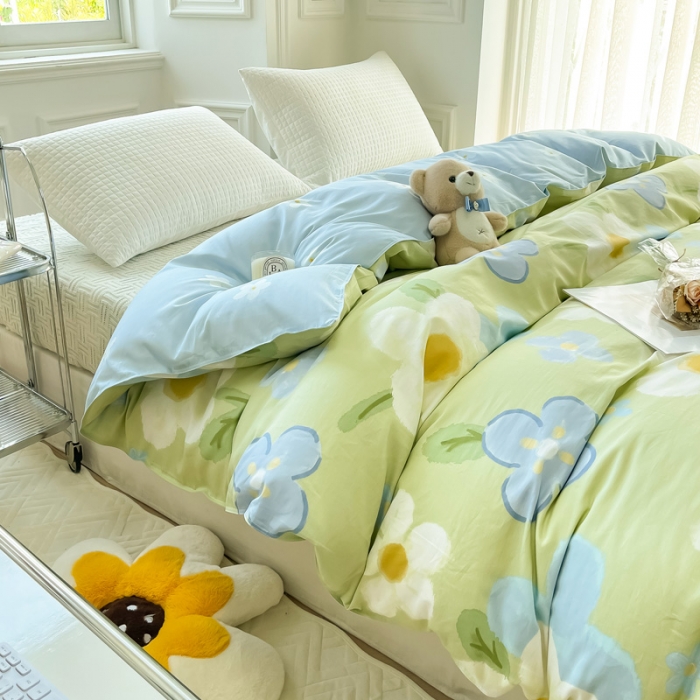 91家纺网 家纺一手货源 找家纺 绵庭 2022年秋冬全棉12868单品被套 雅秀