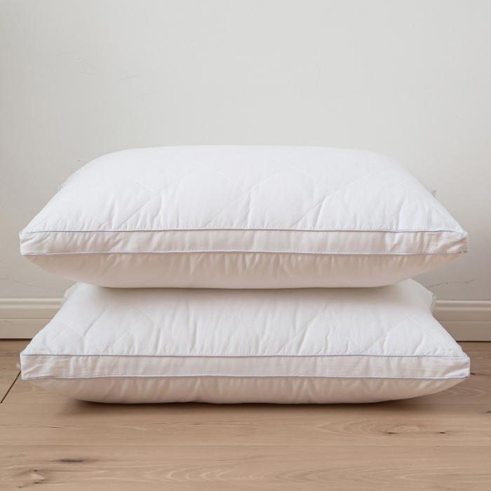 91家纺网 家纺一手货源 找家纺 （总）赛格时代家居 全棉立体绗缝羽丝绒枕芯