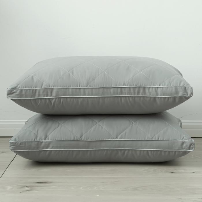 91家纺网 家纺一手货源 找家纺 （总）赛格时代家居 全棉立体绗缝羽丝绒枕芯