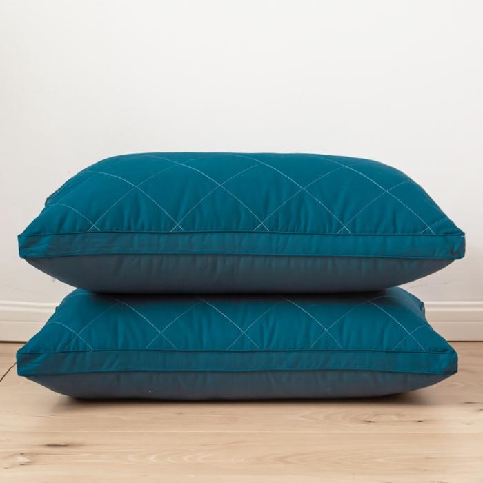 91家纺网 家纺一手货源 找家纺 （总）赛格时代家居 全棉立体绗缝羽丝绒枕芯