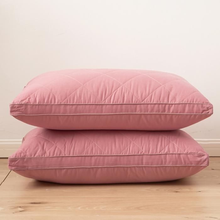 91家纺网 家纺一手货源 找家纺 （总）赛格时代家居 全棉立体绗缝羽丝绒枕芯