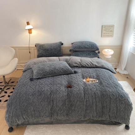 91家纺网 家纺一手货源 找家纺 （总）眠屿 2022新款提花烂花工艺四件套