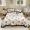 91家纺网 家纺一手货源 找家纺 菊上家纺 2023新款春法式复古风全棉床盖 白玫瑰