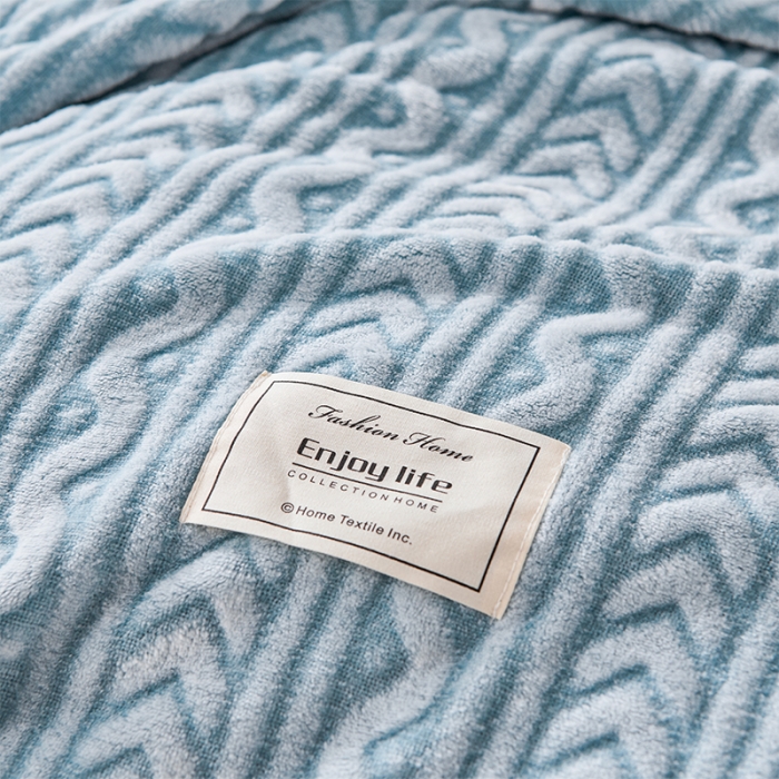 91家纺网 家纺一手货源 找家纺 （总）新月家纺 2022新款雪花绒多功能被套