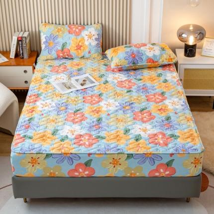 91家纺网 家纺一手货源 找家纺 （总）仟网汇 2022新款牛奶绒抗菌单品床笠系列