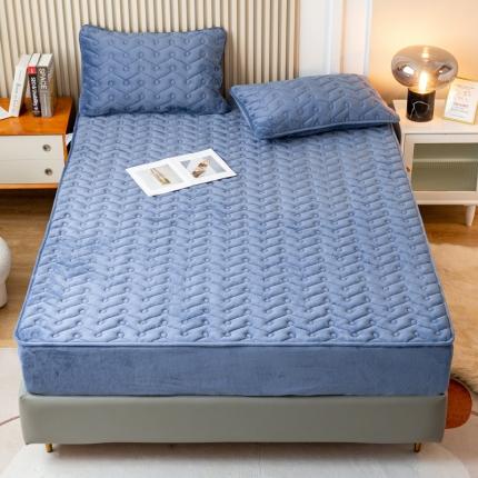 91家纺网 家纺一手货源 找家纺 （总）仟网汇 2022新款牛奶绒抗菌单品床笠系列