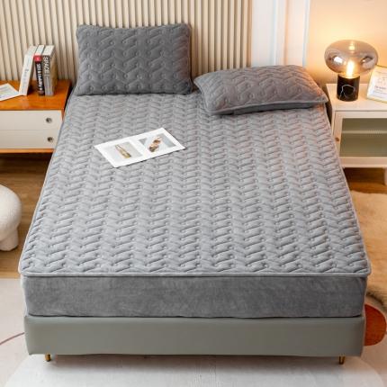 91家纺网 家纺一手货源 找家纺 （总）仟网汇 2022新款牛奶绒抗菌单品床笠系列