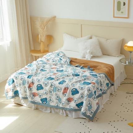 91家纺网 家纺一手货源 找家纺 （总）吾秀 2022 A类全棉棉绒毯  针织棉毯子牛奶绒毛毯