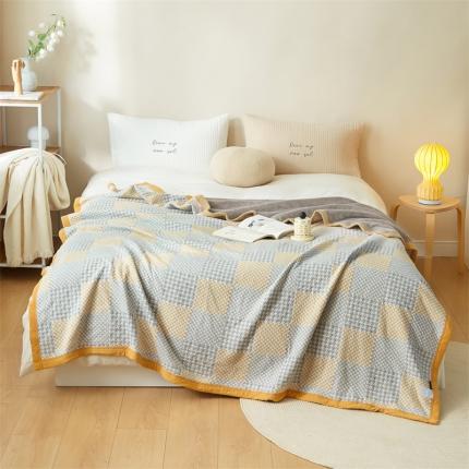 91家纺网 家纺一手货源 找家纺 （总）吾秀 2022 A类全棉棉绒毯  针织棉毯子牛奶绒毛毯