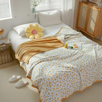 91家纺网 家纺一手货源 找家纺 （总）吾秀 2022 A类全棉棉绒毯  针织棉毯子牛奶绒毛毯