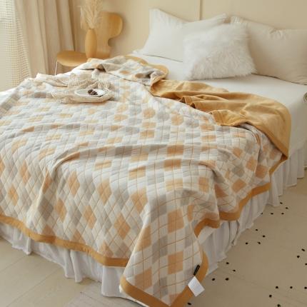 91家纺网 家纺一手货源 找家纺 （总）吾秀 2022 A类全棉棉绒毯  针织棉毯子牛奶绒毛毯