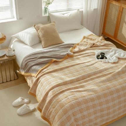 91家纺网 家纺一手货源 找家纺 （总）吾秀 2022 A类全棉棉绒毯  针织棉毯子牛奶绒毛毯