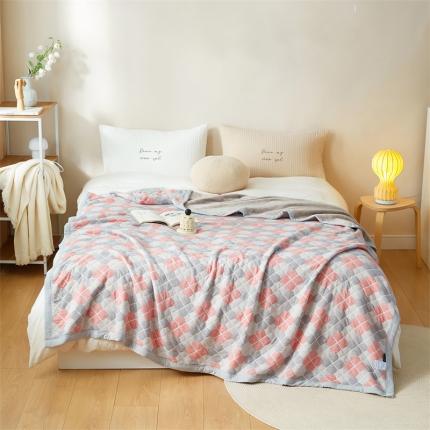 91家纺网 家纺一手货源 找家纺 （总）吾秀 2022 A类全棉棉绒毯  针织棉毯子牛奶绒毛毯