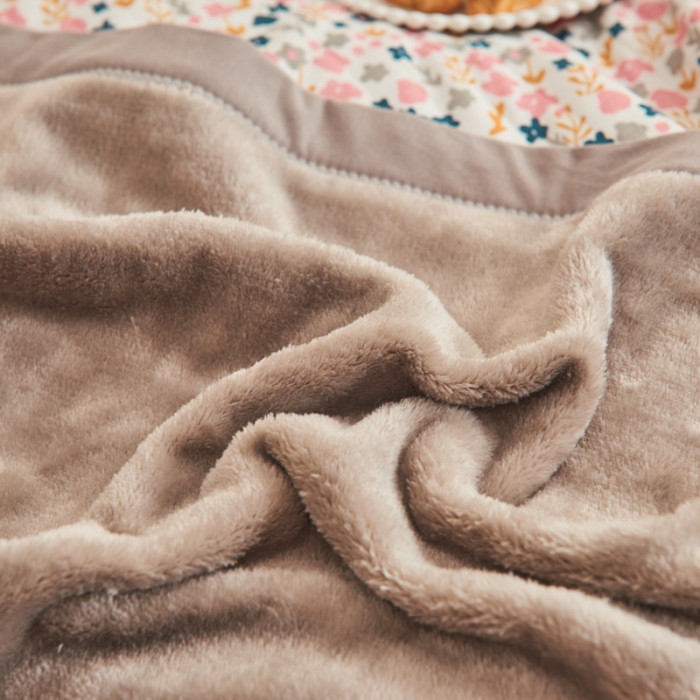 91家纺网 家纺一手货源 找家纺 （总）吾秀 2022 A类全棉棉绒毯  针织棉毯子牛奶绒毛毯