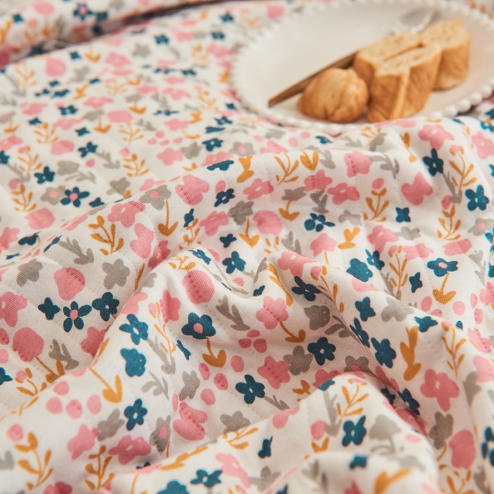 91家纺网 家纺一手货源 找家纺 （总）吾秀 2022 A类全棉棉绒毯  针织棉毯子牛奶绒毛毯