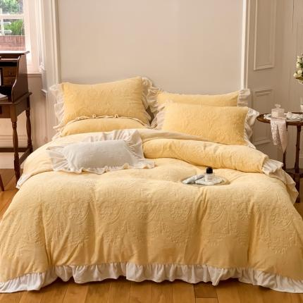 （总）馨蕊 2022新款秋冬轻奢煦暖绒系列四件套-克拉