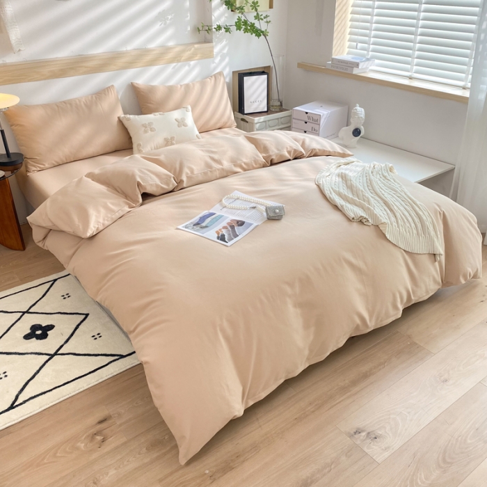 91家纺网 家纺一手货源 找家纺 总玉元坊22可定制全棉纯棉加厚磨毛床单被套床笠四件套三件套