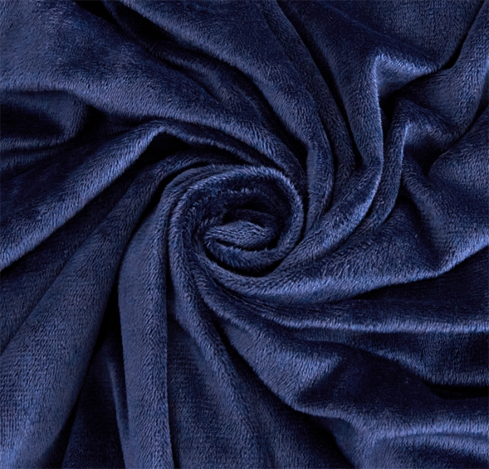 91家纺网 家纺一手货源 找家纺 品尚嘉水貂绒毛毯长毛绒法莱绒双层跨境外贸毯子-扎染系藏青格子