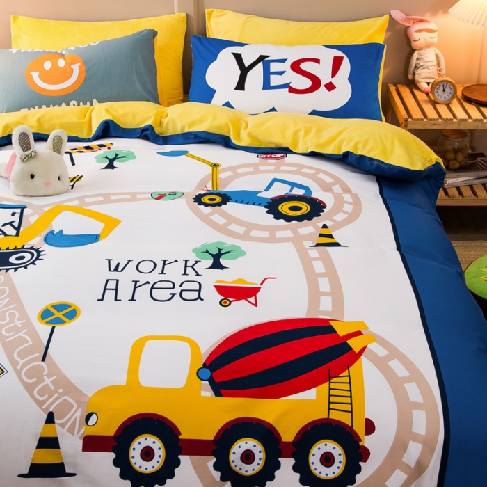 91家纺网 家纺一手货源 找家纺 涵宸2022新款A棉大B绒系列四件套 绒-积木