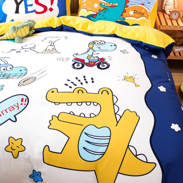 91家纺网 家纺一手货源 找家纺 涵宸2022新款A棉大B绒系列四件套 绒-童梦圆