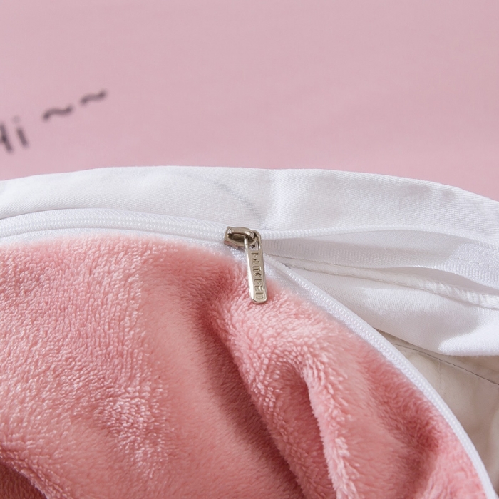 91家纺网 家纺一手货源 找家纺 涵宸2022新款A棉大B绒系列四件套 绒-兔宝宝