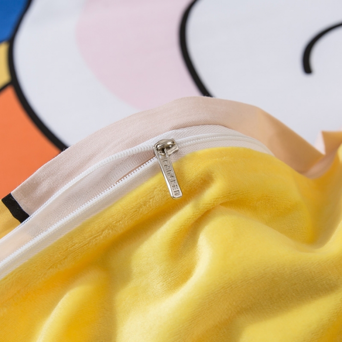 91家纺网 家纺一手货源 找家纺 涵宸2022新款A棉大B绒系列四件套 绒-象宝宝