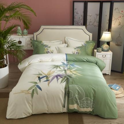 91家纺网 家纺一手货源 找家纺 （总）金纱玉纺 2022新款全棉13372大版印花四件套